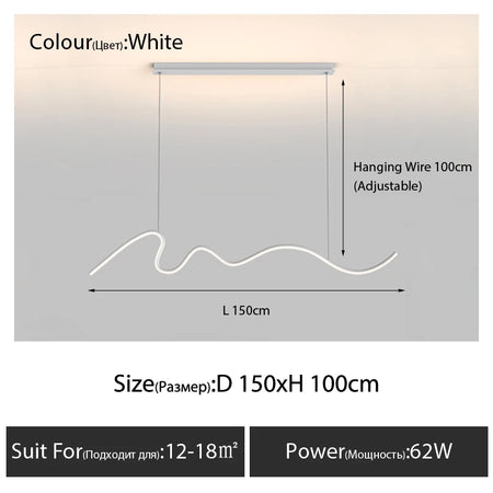 Pendant Light - Luxury Modern Minimalist Dining Room Chandelier SW-36210458 - SWEET-LIGHTS