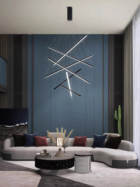 Pendant Light - Modern Stair Chandelier Nordic Luxury LED Ceiling Lamp for Living Room Indoor Light SW-36210567 - SWEET-LIGHTS