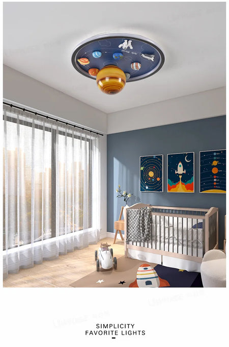Children Lighting - Astronaut Space Planet Ceiling Lights LED Decor SW-36210457 - SWEET-LIGHTS