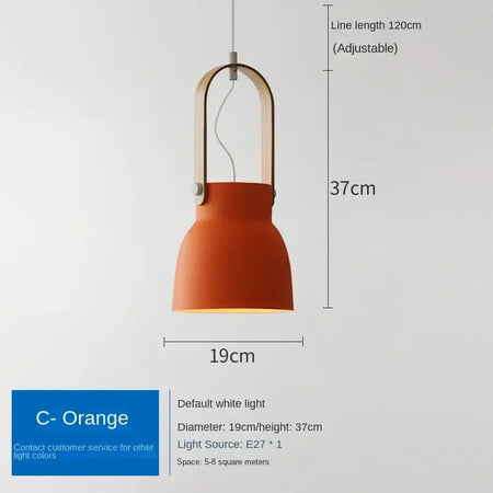 Pendant Light - Nordic Loft LED Iron Macaron Lamp Fixtures SW-36210347 - SWEET-LIGHTS
