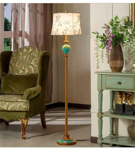 Floor Lamp - TEMAR American Retro Luxurious Standing Light SW-36210457 - SWEET-LIGHTS