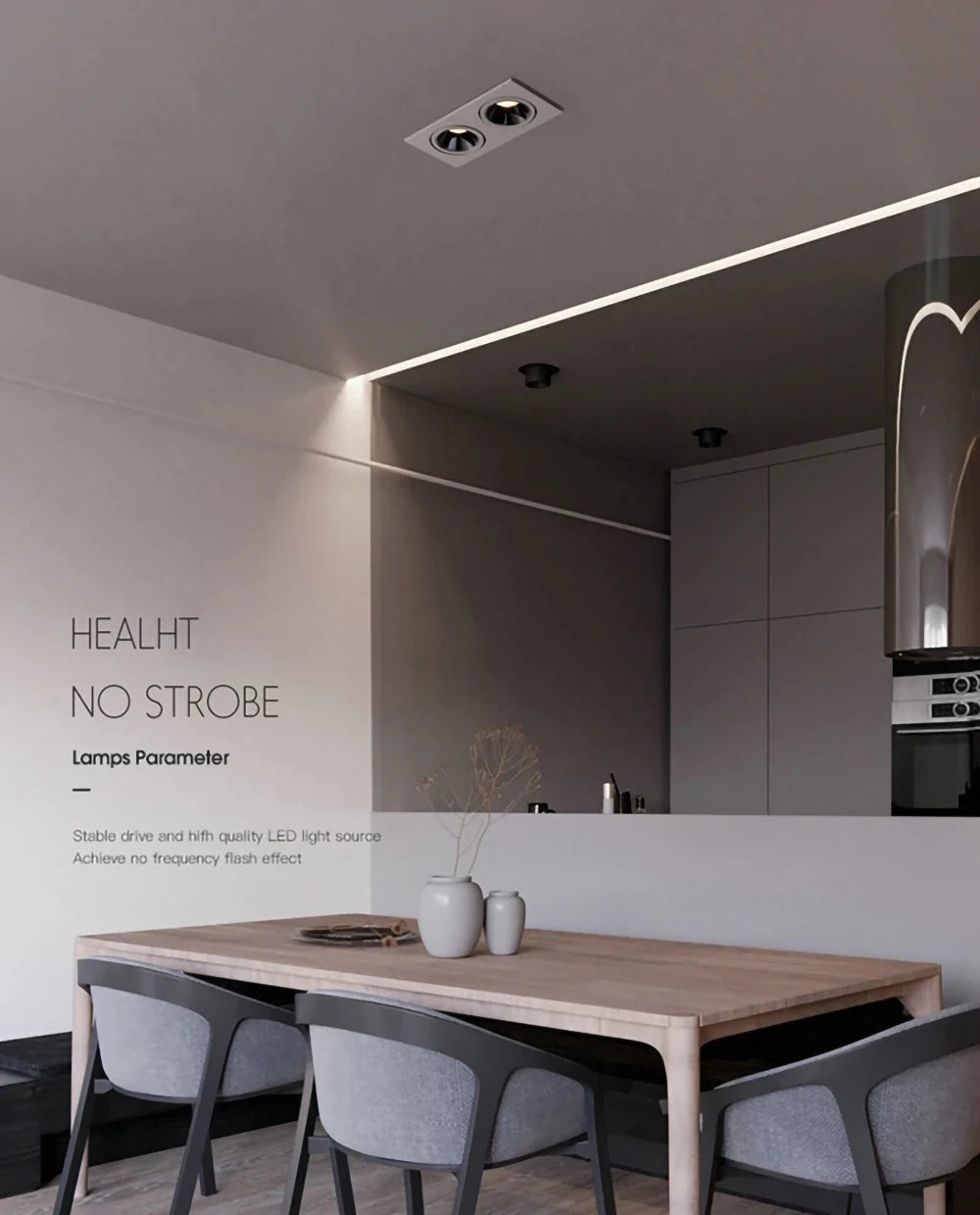 Dimmable Anti-Glare Recessed COB LED Downlights 9W 12W 15W LED Ceiling Lamp AC85~265V LED Ceiling Spot Lights Indoor Lighting - SWEET-LIGHTS