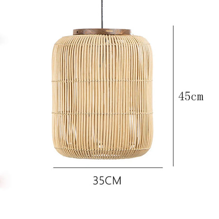 Pendant Light - New Wabi-sabi Style Rattan Hang Lamp SW-36210347 - SWEET-LIGHTS