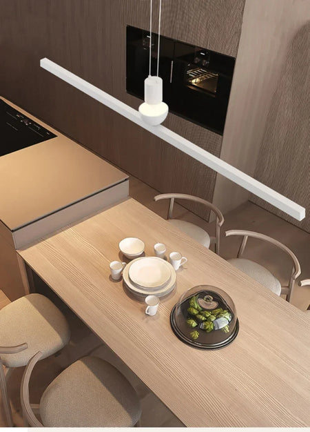 Pendant Light - Modern Minimalist LED Ceiling Chandelier Dining Room Bar Table Pendant Lights Linear Strip Luster SW-36210345 - SWEET-LIGHTS