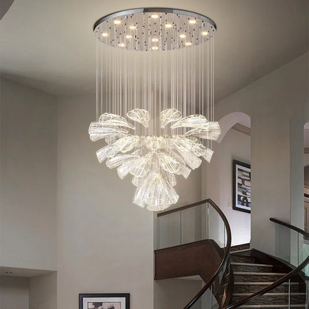 Chandelier - Italy Designer Crystal Glass Pendant Lights Luxury SW-36210457 - SWEET-LIGHTS