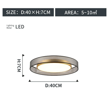 Ceiling Light - LED Ceiling Light All Copper Modern Round Design SW-36210347 - SWEET-LIGHTS
