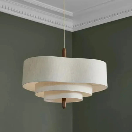 Pendant Light - Japanese Wabi Sabi Cloth Ceiling Chandelier LED Fixture SW-36210458 - SWEET-LIGHTS