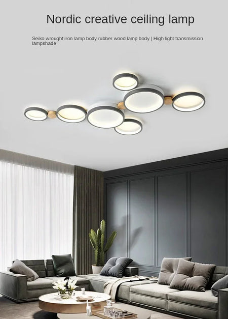 Ceiling Light - Scandinavian Style Indoor Chandelier LED Lamp SW-36210579 - SWEET-LIGHTS