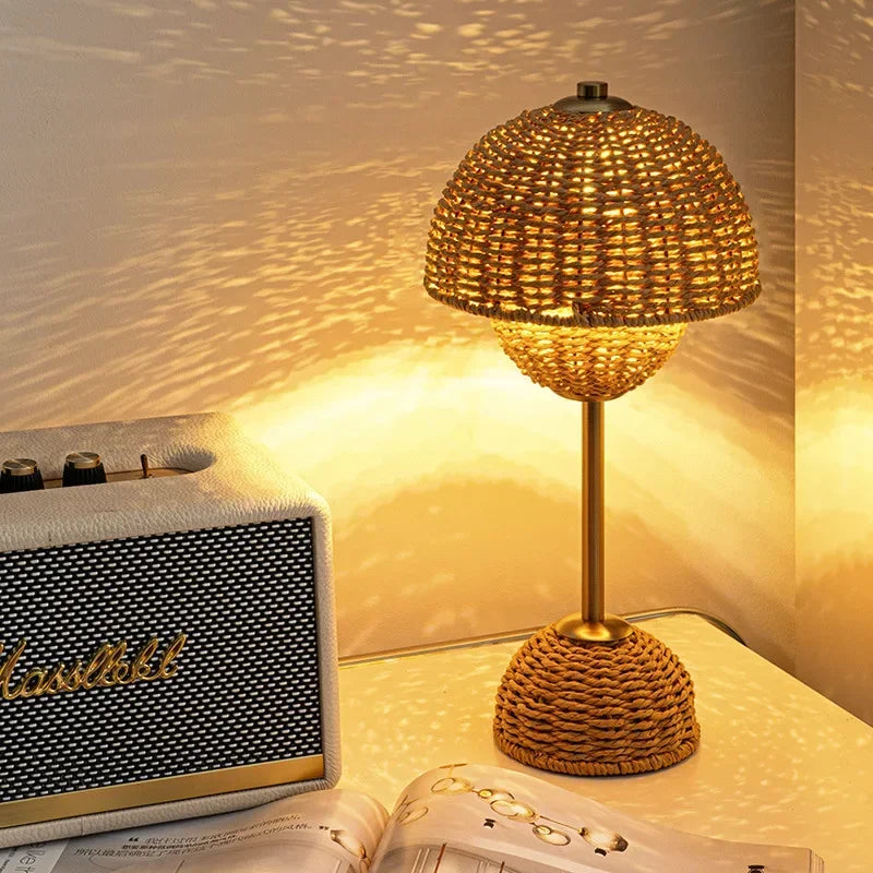Table Lamp - American Style Desk Lamp for Bedroom LED Light SW-36210347 - SWEET-LIGHTS