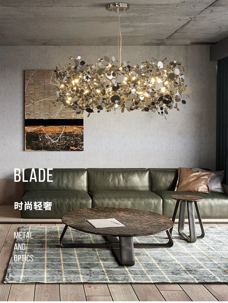 Chandelier - Modern LED Chrome Lamp for Dining Kitchen Bar SW-36210457 - SWEET-LIGHTS