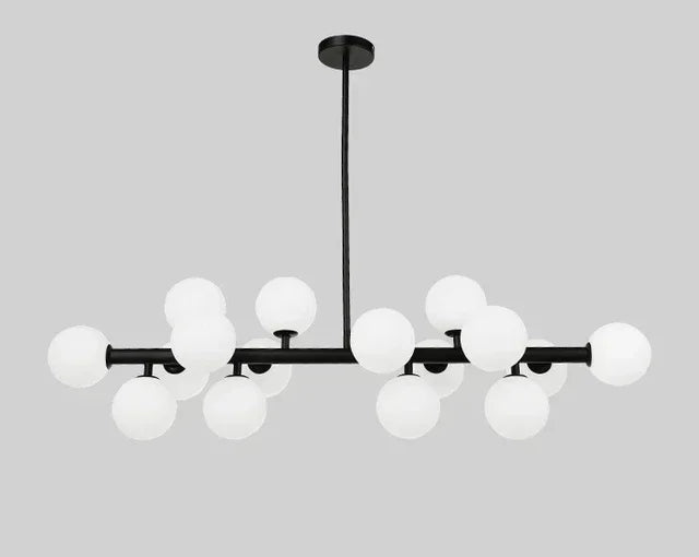Pendant Light - Nordic LED Glass Ball Chandelier Gold Black Home Decor Lamp SW-36210234 - SWEET-LIGHTS
