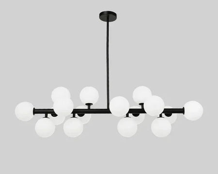 Pendant Light - Nordic LED Glass Ball Chandelier Gold Black Home Decor Lamp SW-36210234 - SWEET-LIGHTS
