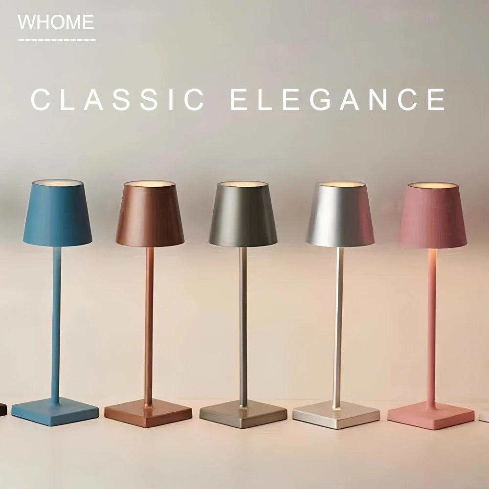 Table Lamp - 5200mAh USB Aluminum Alloy LED Rechargeable for Bar Living Room Reading Wireless SW-36210567 - SWEET-LIGHTS