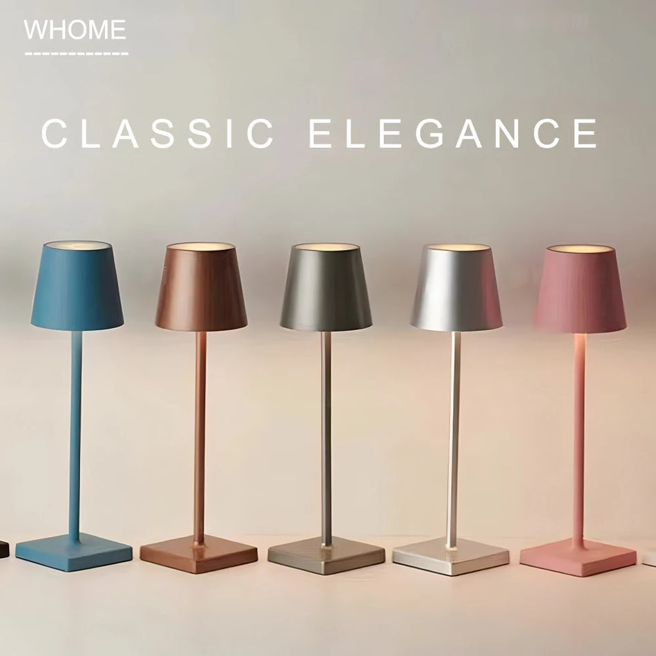 Table Lamp - 5200mAh USB Aluminum Alloy LED Rechargeable for Bar Living Room Reading Wireless SW-36210567 - SWEET-LIGHTS