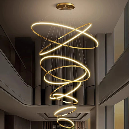 Chandelier - Modern Home Decor LED Pendant Light for Staircase SW-36210346 - SWEET-LIGHTS