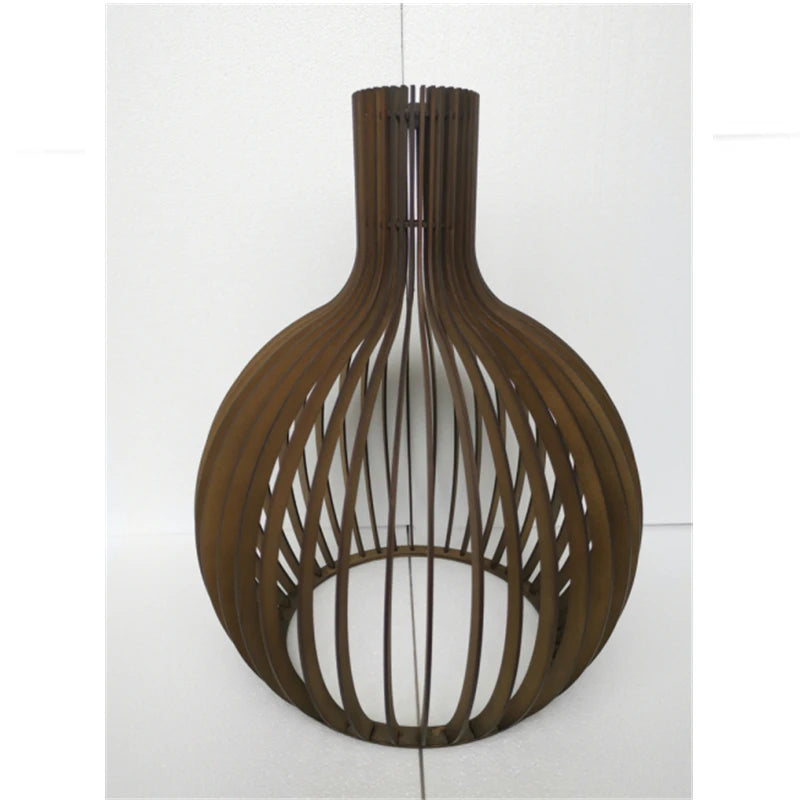 Pendant Light - Wood Bird Cage Lamp for Kitchen Island SW-36210458 - SWEET-LIGHTS