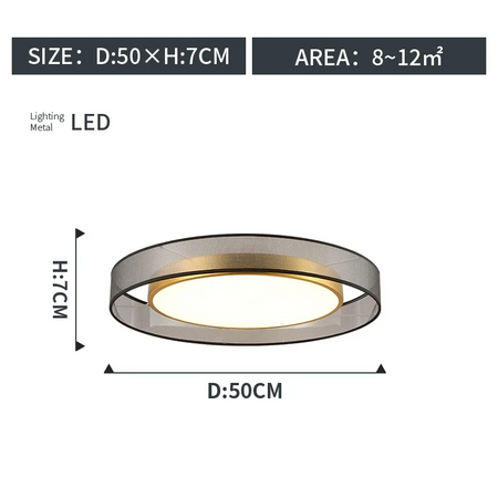 Ceiling Light - LED Ceiling Light All Copper Modern Round Design SW-36210347 - SWEET-LIGHTS
