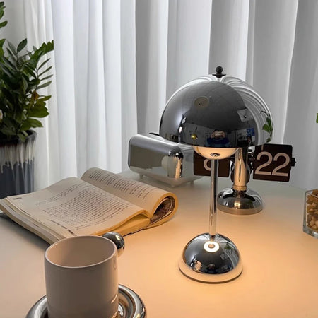 Table Lamp - Touch Control Infinitely Dimmable Mushroom Desk Lamp for Bedroom Living Room Study Cafe Restaurant SW-36210438 - SWEET-LIGHTS