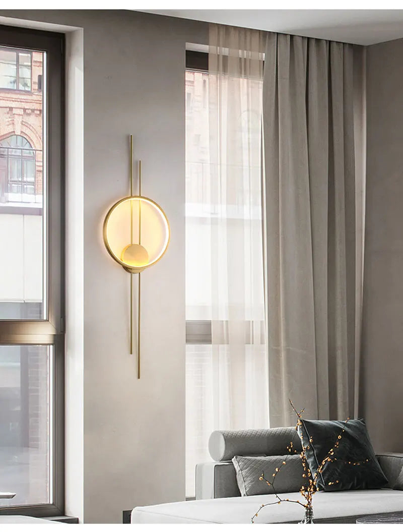 Wall Light - Minimalist Postmodern Wall Lamp for Living Room Bedroom Nordic Modern Aisle SW-36210346 - SWEET-LIGHTS