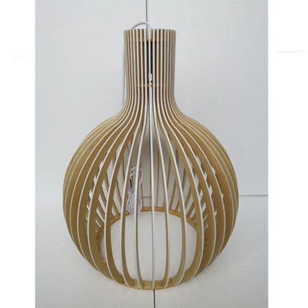 Pendant Light - Wood Bird Cage Lamp for Kitchen Island SW-36210458 - SWEET-LIGHTS