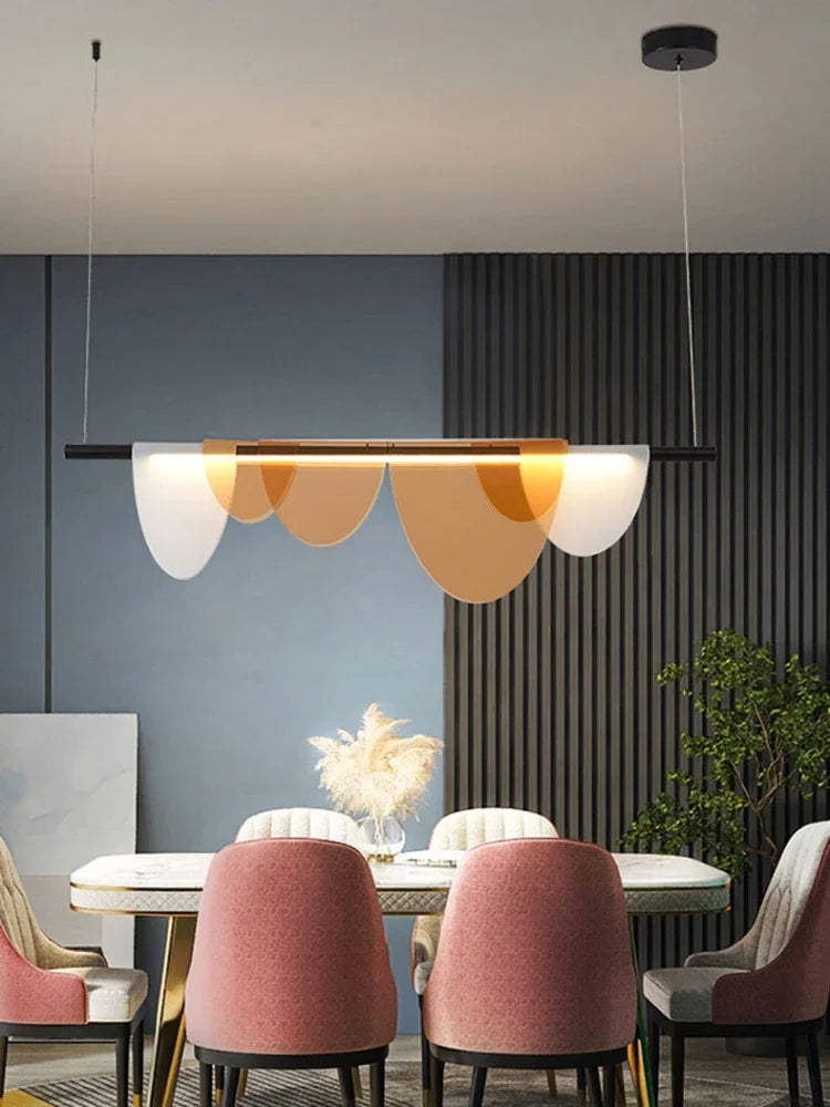 Pendant Light - Nordic Salon Colored Acrylic Chandelier LED Lamp for Dining Living Room Bedroom Lustre Lightings SW-36210923 - SWEET-LIGHTS